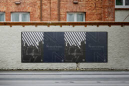 Plakat-Design für Booking-Tool