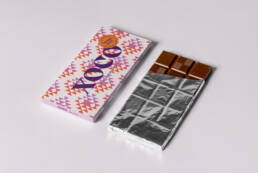 Packaging Design für nachhaltige Fairtrade Schokolade