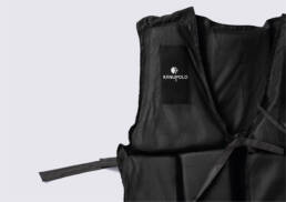 Schwimmweste mit Logo des Kanupolo Team Unterschleißheim