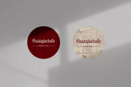 Stickerdesign für italienisches Restaurant